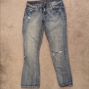 American Eagle Outfitters Light Blue Boyfriend Jeans